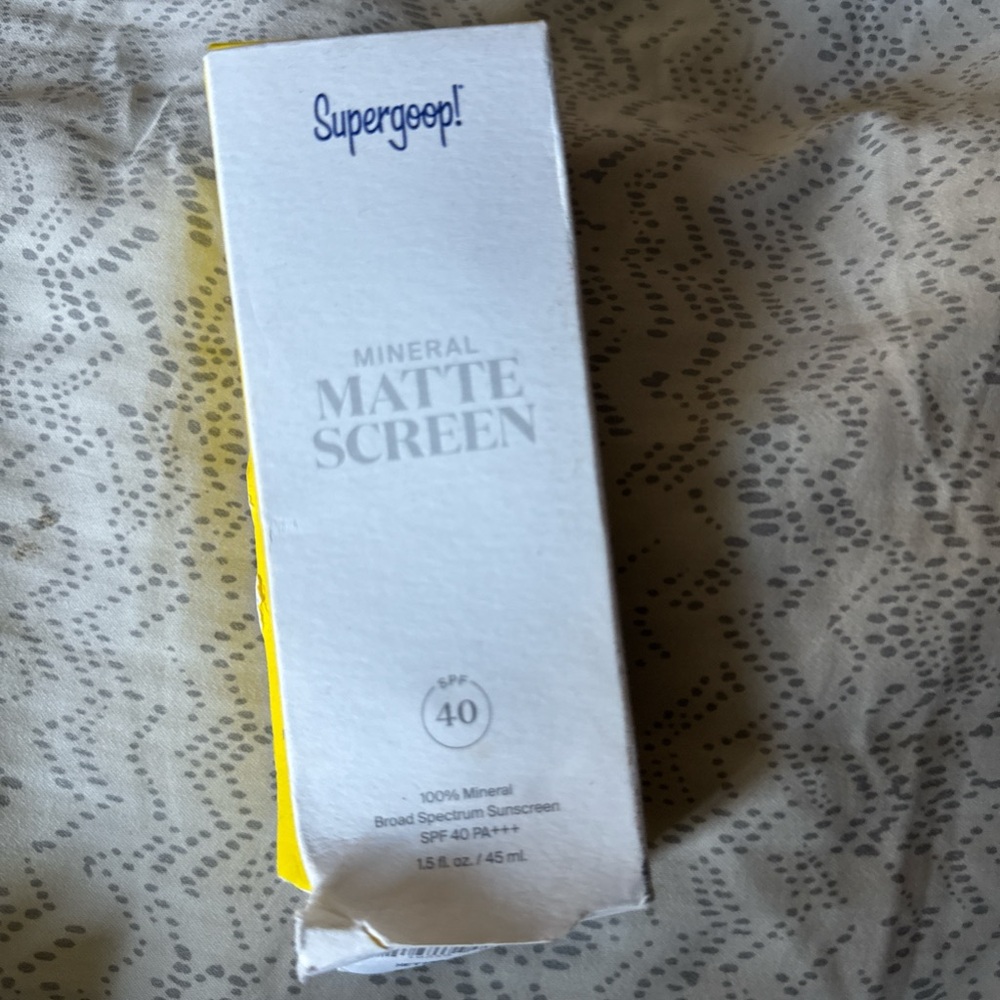 SuperGoop Sunscreen